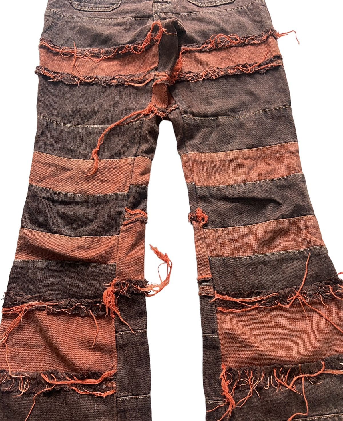 Hysteric Glamour Vintage Patchwork flared pants y2k like hysteric glamour Size US 26 / EU 42 - 4 Thumbnail