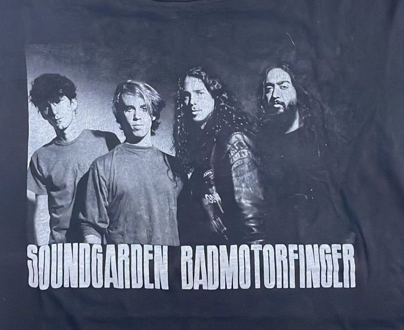 Band Tees Vintage Soundgarden Badmotorfinger grunge tee Size US L / EU 52-54 / 3 - 5 Thumbnail
