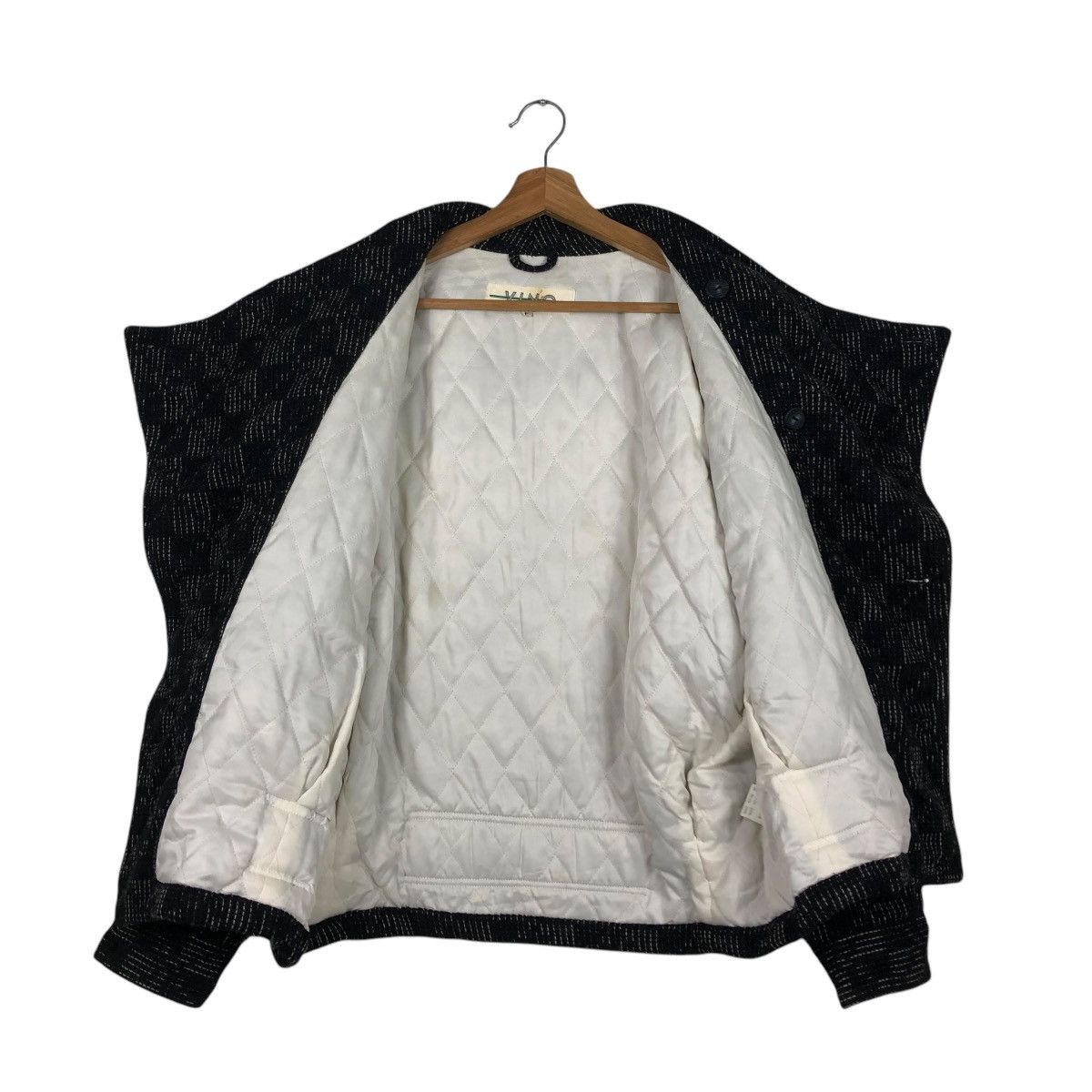 Japanese Brand 🔥VINTAGE BOMBER JACKET HIDDEN COLLAR VENO ISSEY MIYAKE Size US M / EU 48-50 / 2 - 15 Thumbnail