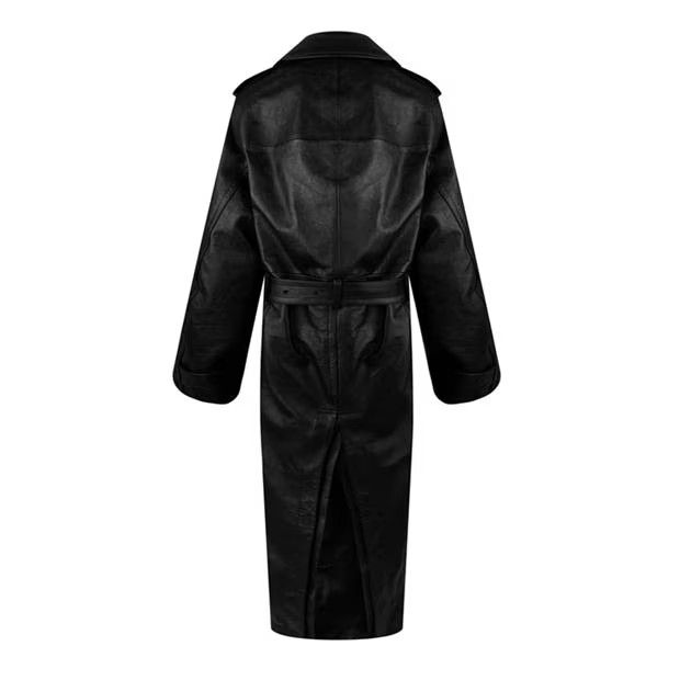Balenciaga o1g2r1mq0924 Coats in Black Size S / US 4 / IT 40 - 2 Thumbnail