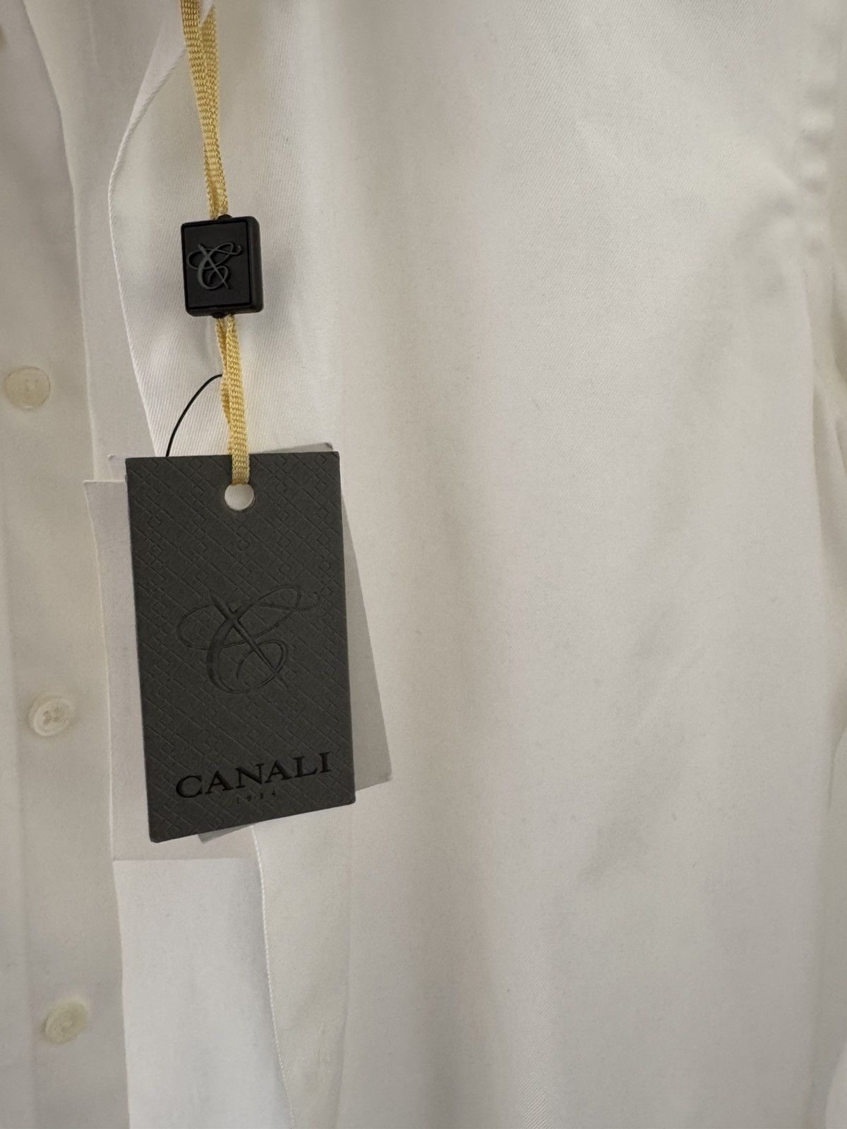 Canali Canali white dress shirt Size US S / EU 44-46 / 1 - 2 Thumbnail