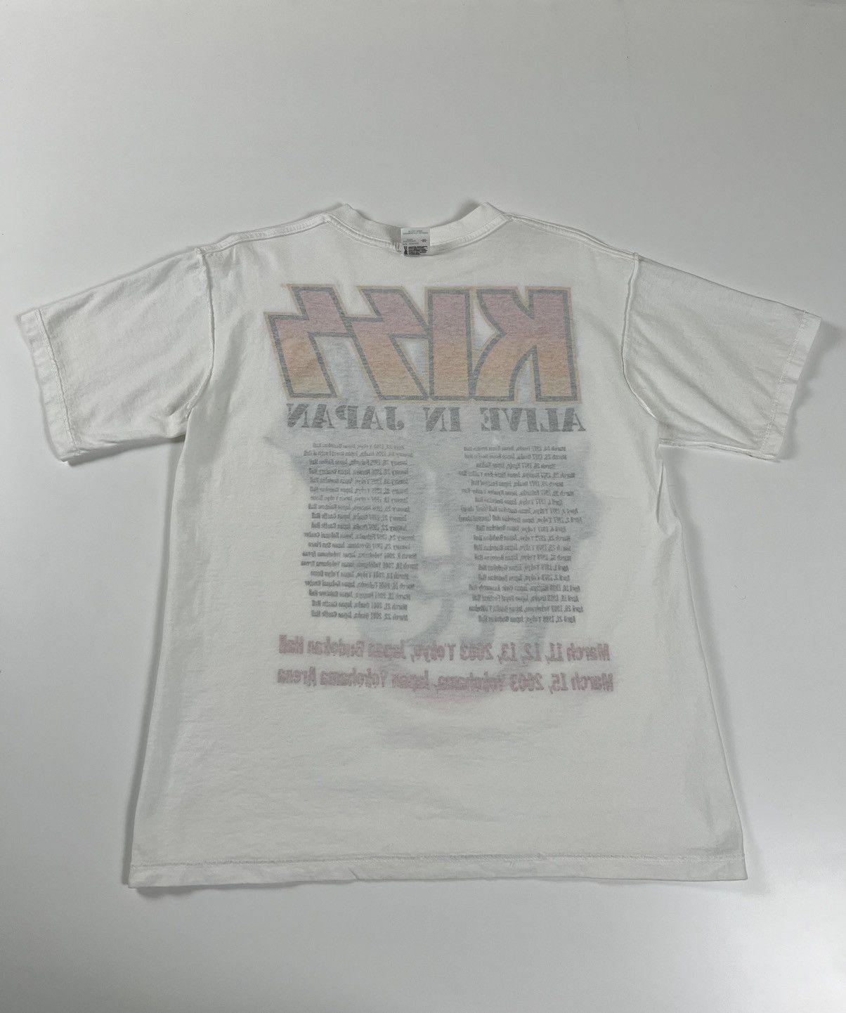 Anvil × Band Tees × KISS Kiss Tour Alive In Japan 2003 Tee Size US M / EU 48-50 / 2 - 9 Thumbnail