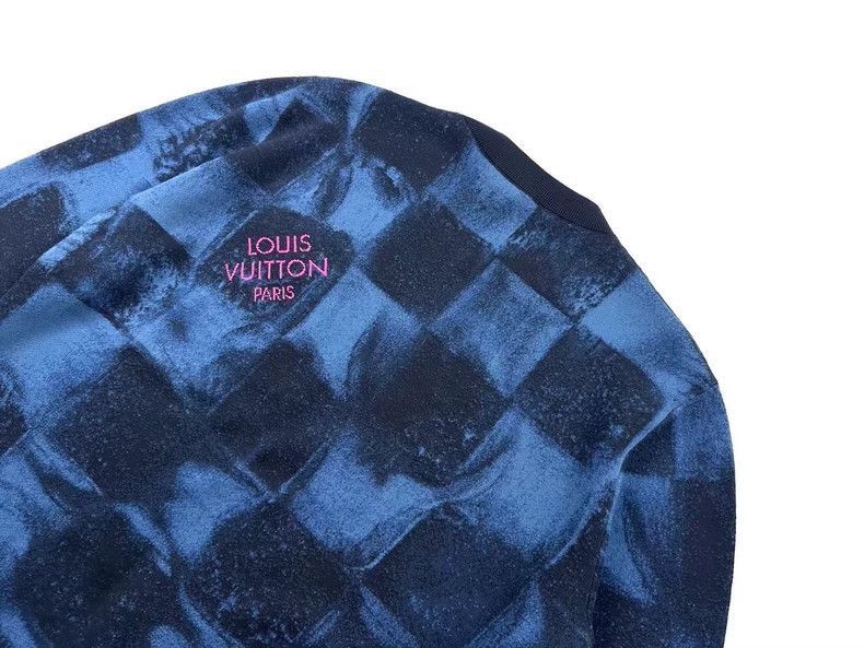 Louis Vuitton Louis Vuitton Checkerboard Knit Sweater -2505 Size US XL / EU 56 / 4 - 5 Thumbnail