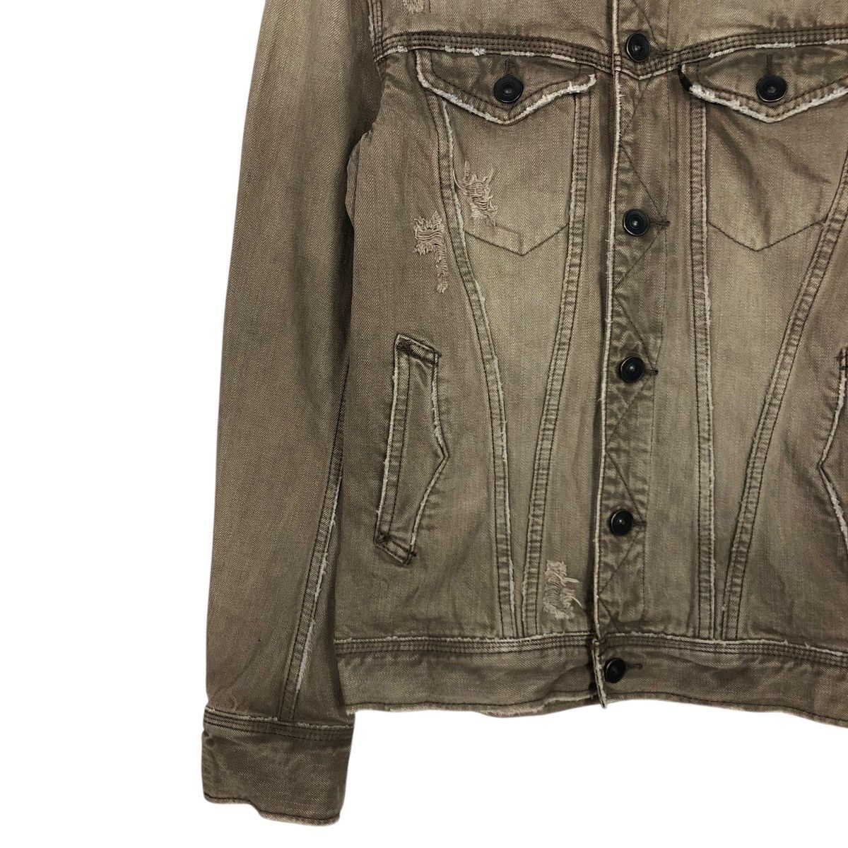 Japanese Brand 🔥CROPPED BIKER DENIM JACKET GOA JAPAN IF SIX WAS NINE Size US S / EU 44-46 / 1 - 6 Thumbnail
