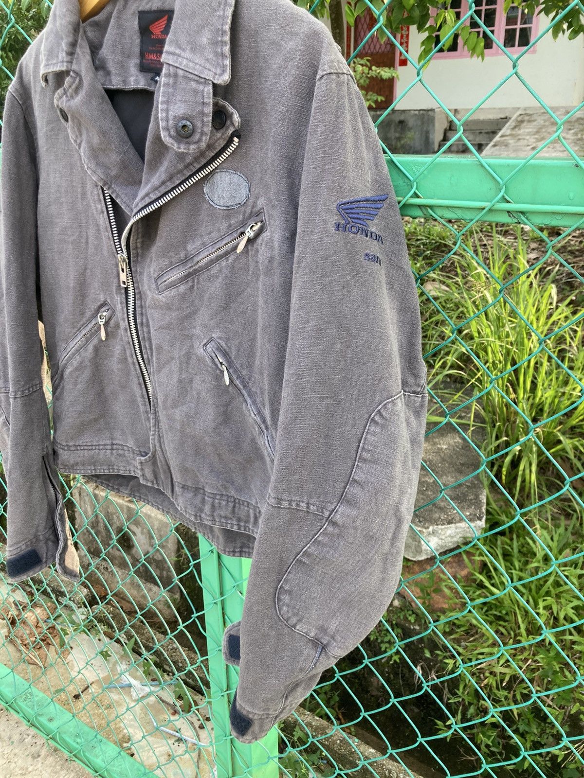 Honda Honda Shinichiro Arakawa Moto Bikers Jacket Multi Pocket Size US L / EU 52-54 / 3 - 14 Thumbnail