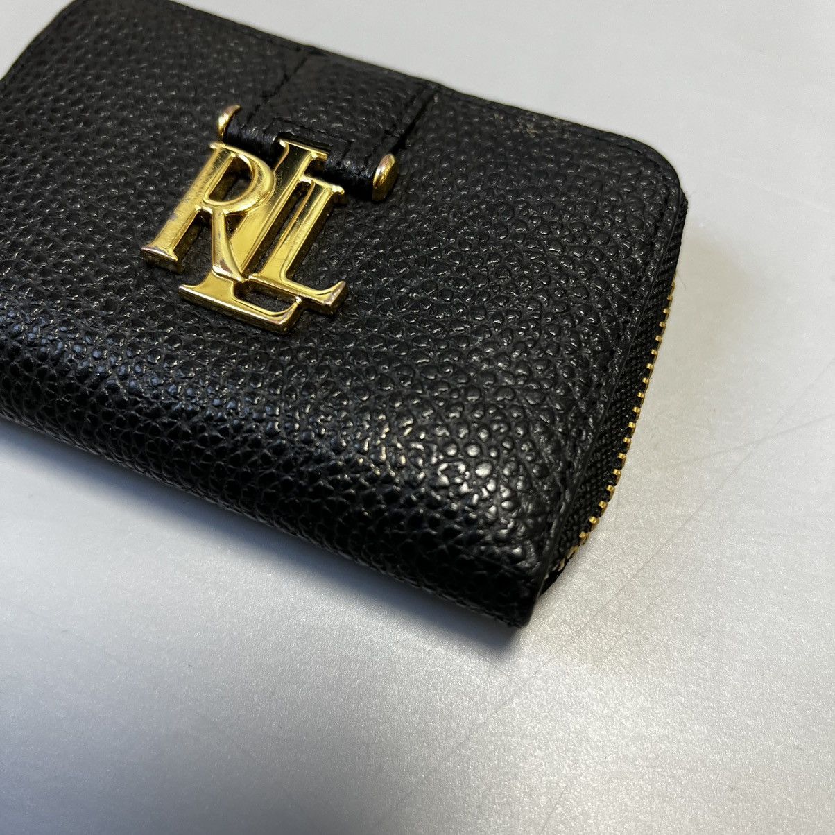 Ralph Lauren Ralph Lauren Leather Wallet Black Size ONE SIZE - 12 Thumbnail
