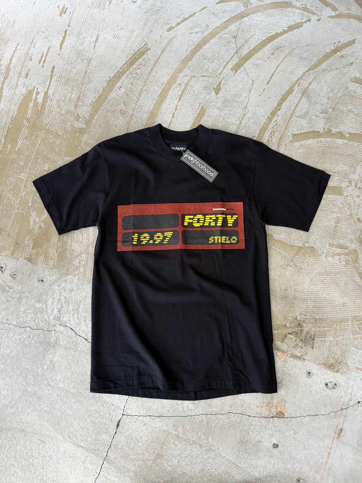 Neighborhood Dead stock 90s FOUTY PERCENTS AGAINST RIGHTS Size US M / EU 48-50 / 2 - 3 Thumbnail