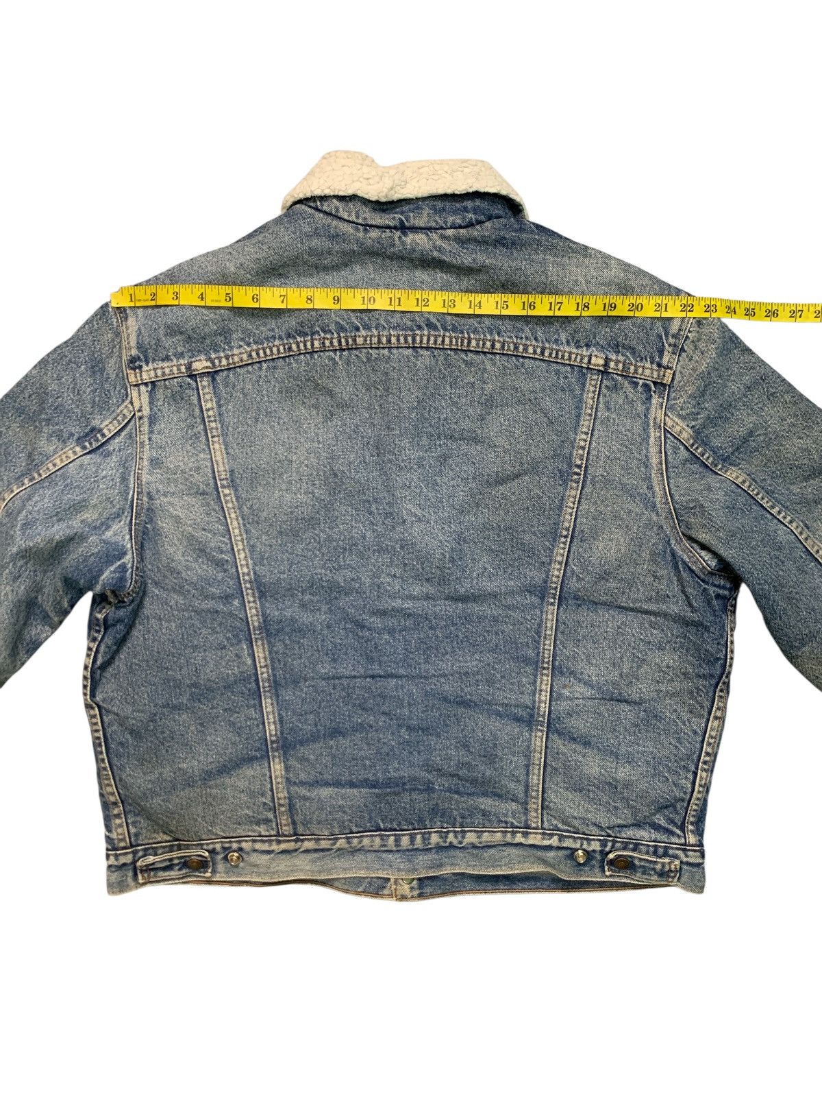 Levi's Vintage Clothing Rare Design Vintage Levi's Sherpa-Lined Denim Trucker Jacket Size US XL / EU 56 / 4 - 12 Thumbnail