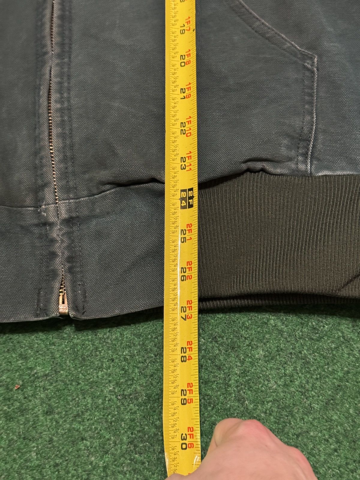 Carhartt Carhartt Hunter Green Vintage 90s Large Quick Duck J06 HTG Size US L / EU 52-54 / 3 - 8 Thumbnail