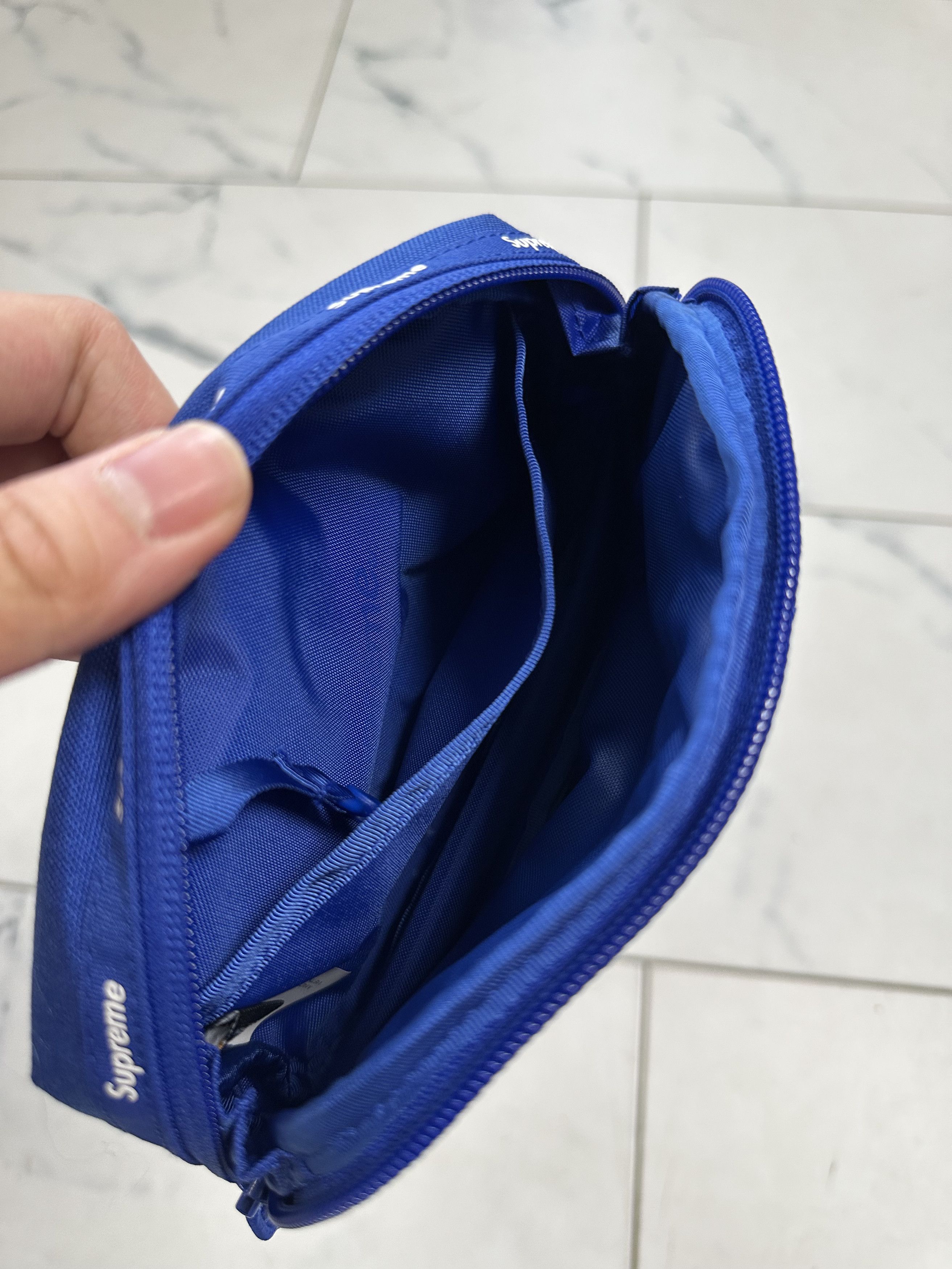Supreme Supreme Mini Side Bag SS24 Blue Size ONE SIZE - 3 Thumbnail