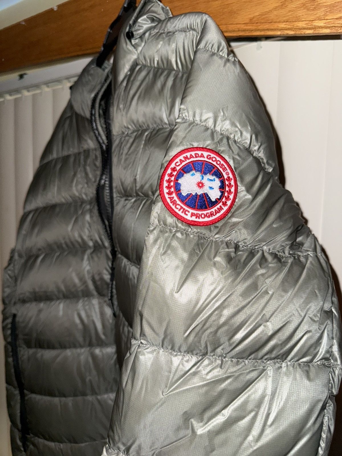 Canada Goose Crofton Hoodie Sagebrush Shiny Material Size US XXL / EU 58 / 5 - 8 Thumbnail