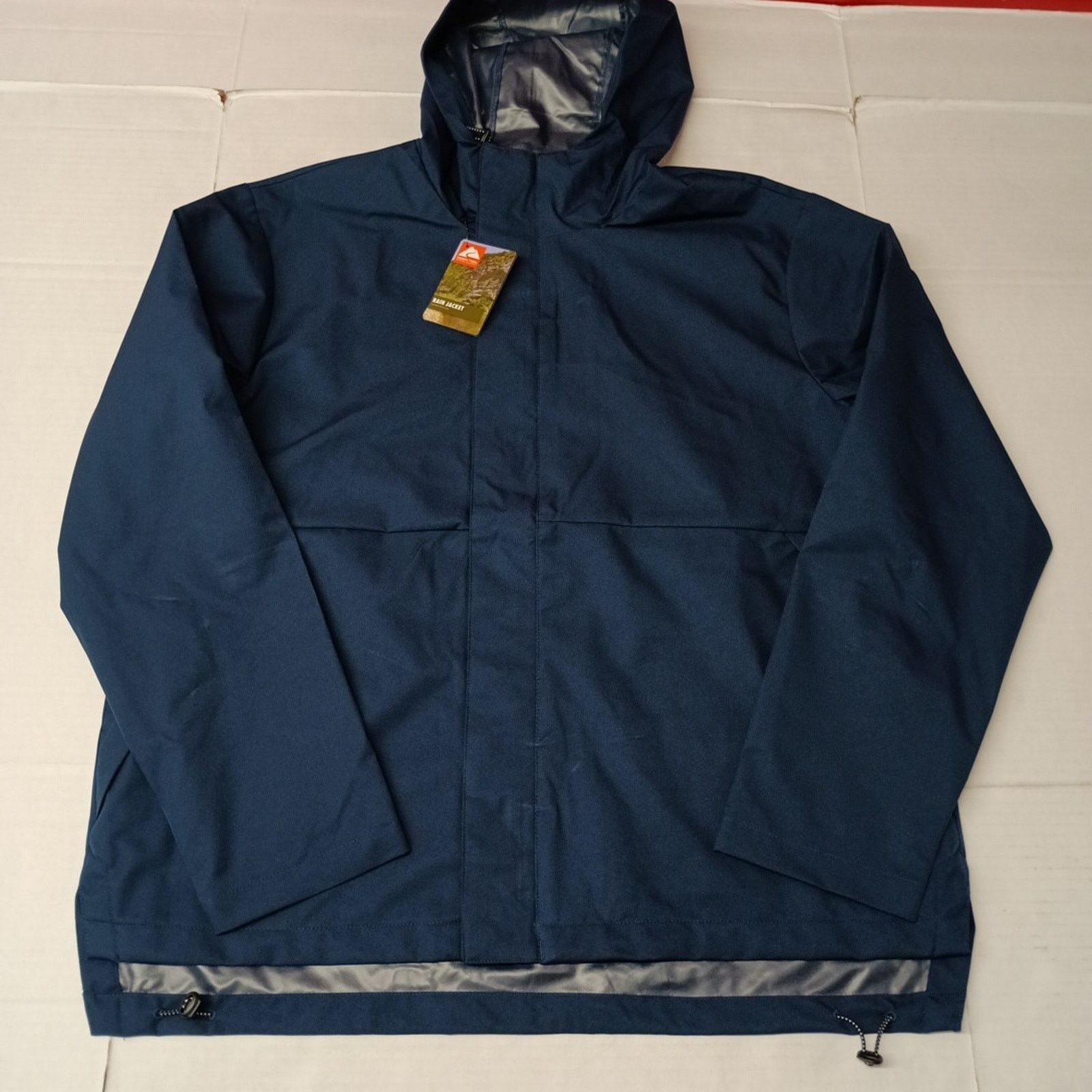 Other Ozark Trail Rain Jacket Men's Size XL Blue Waterproof Hooded Size US XL / EU 56 / 4 - 1 Thumbnail