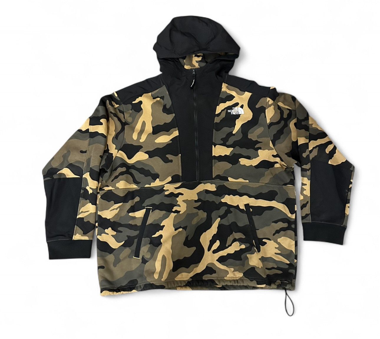 The North Face The North Face Camo Half Zip Hoodie /Jacket Size US XXL / EU 58 / 5 - 1 Thumbnail