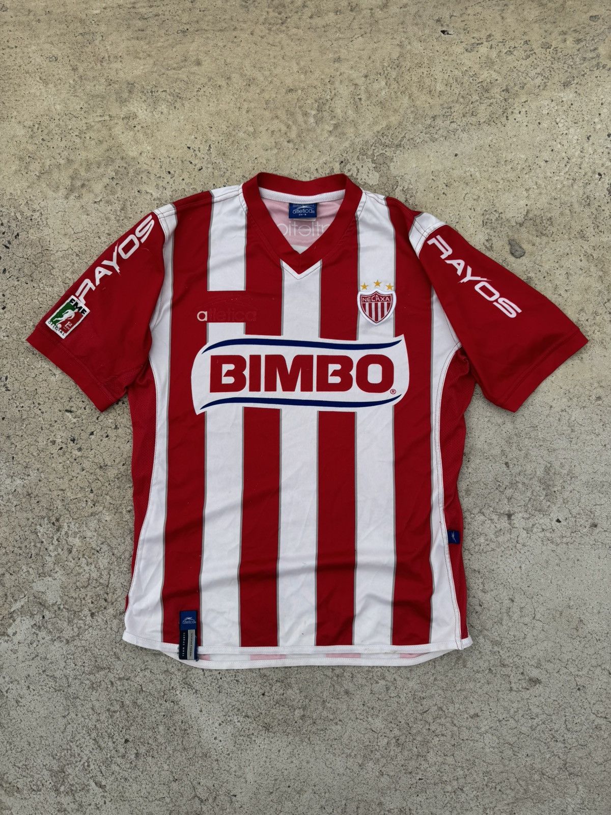 Atletica Vintage Necaxa Jersey 2003 Rayos Size US S / EU 44-46 / 1 - 1 Thumbnail