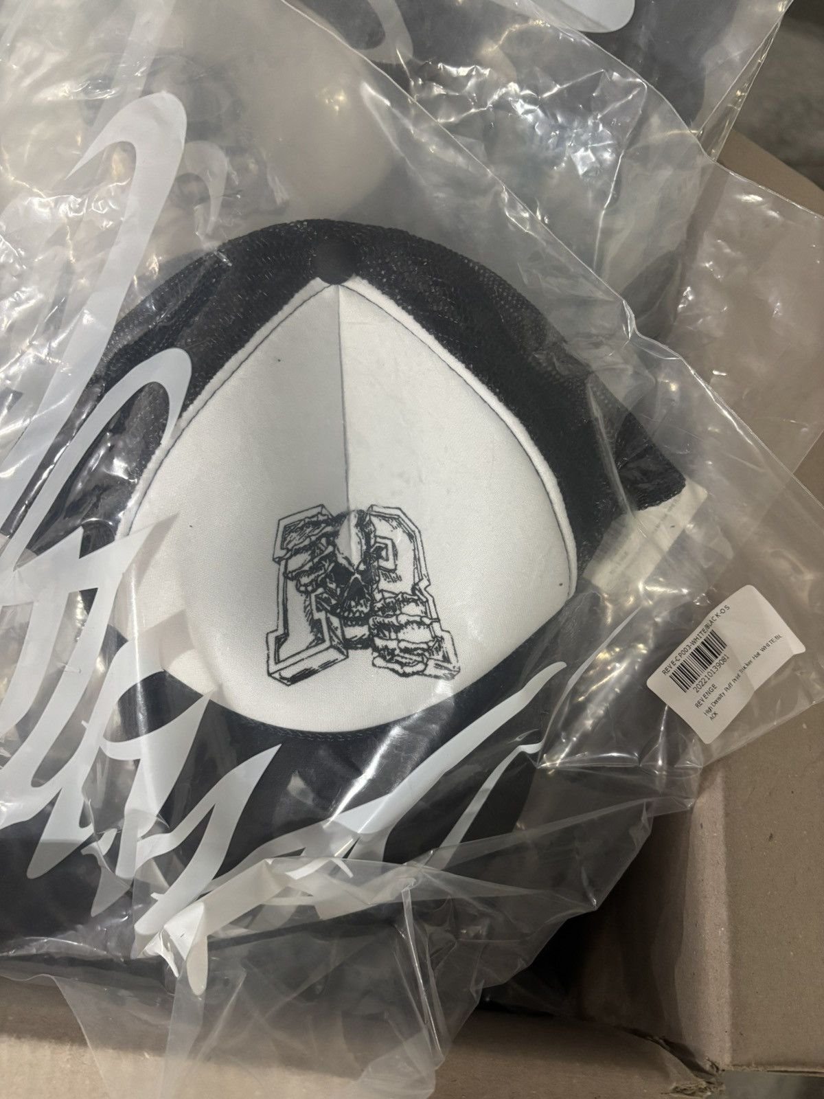 Revenge Revenge High Density Puff Print Trucker Hat Size ONE SIZE - 2 Thumbnail
