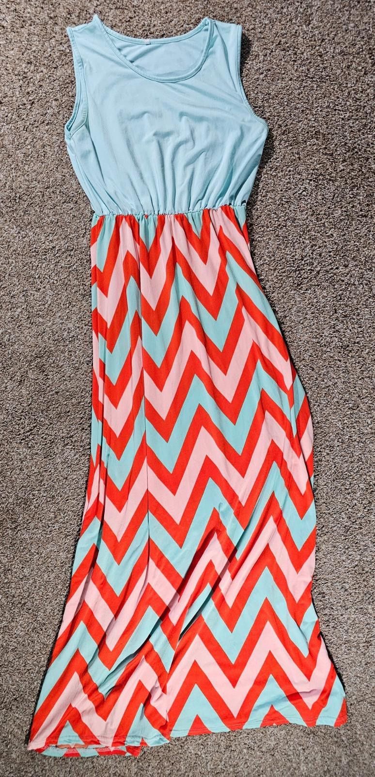 The Unbranded Brand No Brand Colorful Dress Size M / US 6-8 / IT 42-44 - 1 Thumbnail