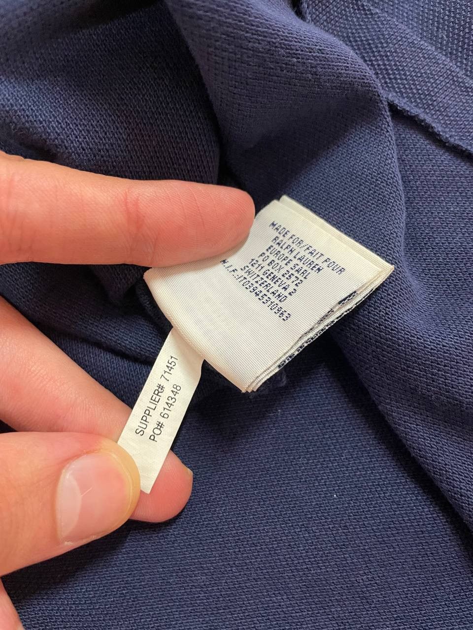 Polo Ralph Lauren Chief Keef Style Vintage Polo Ralph Lauren Polo Tee Shirt Size US L / EU 52-54 / 3 - 14 Thumbnail