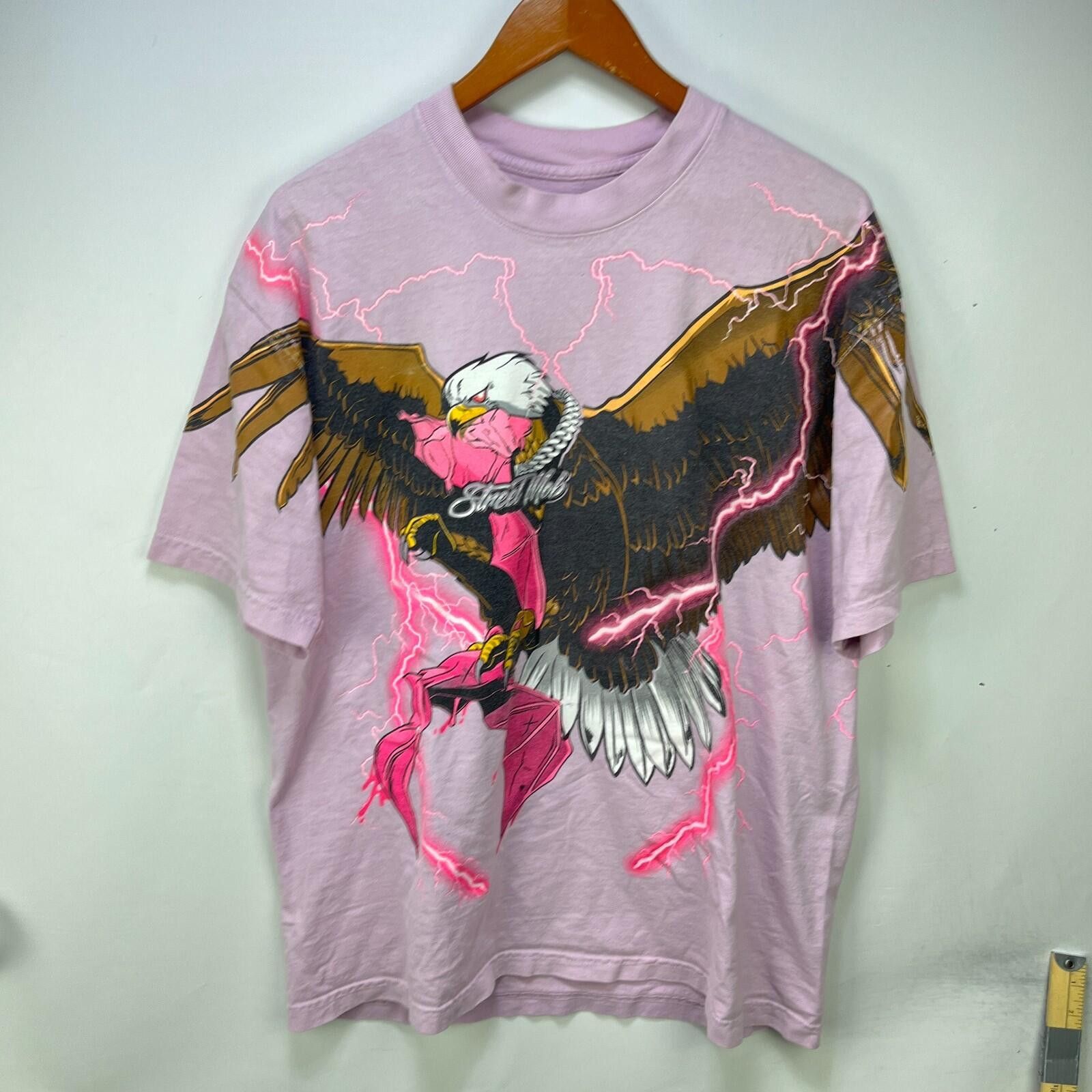 Vintage Street Mob Que Onda Thunder Eagle T Shirt Fuerza Regida L Size US L / EU 52-54 / 3 - 1 Thumbnail