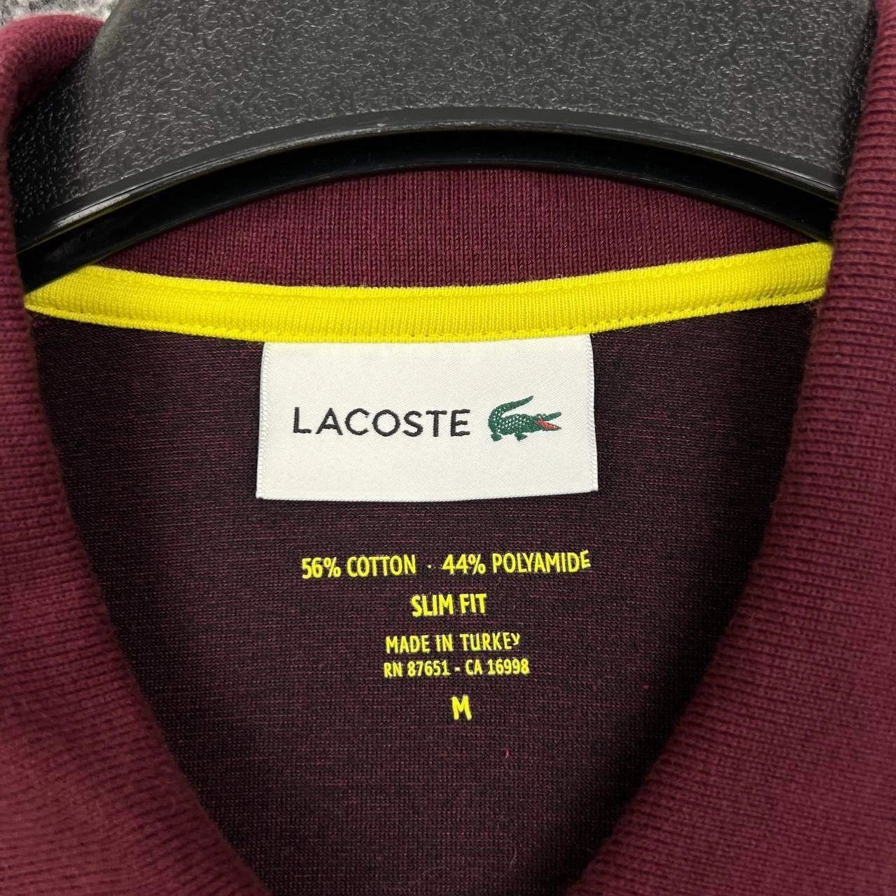 Lacoste Lacoste Polo Shirt Men Red Slim Fit Short Sleeve Collared M Size US M / EU 48-50 / 2 - 5 Thumbnail