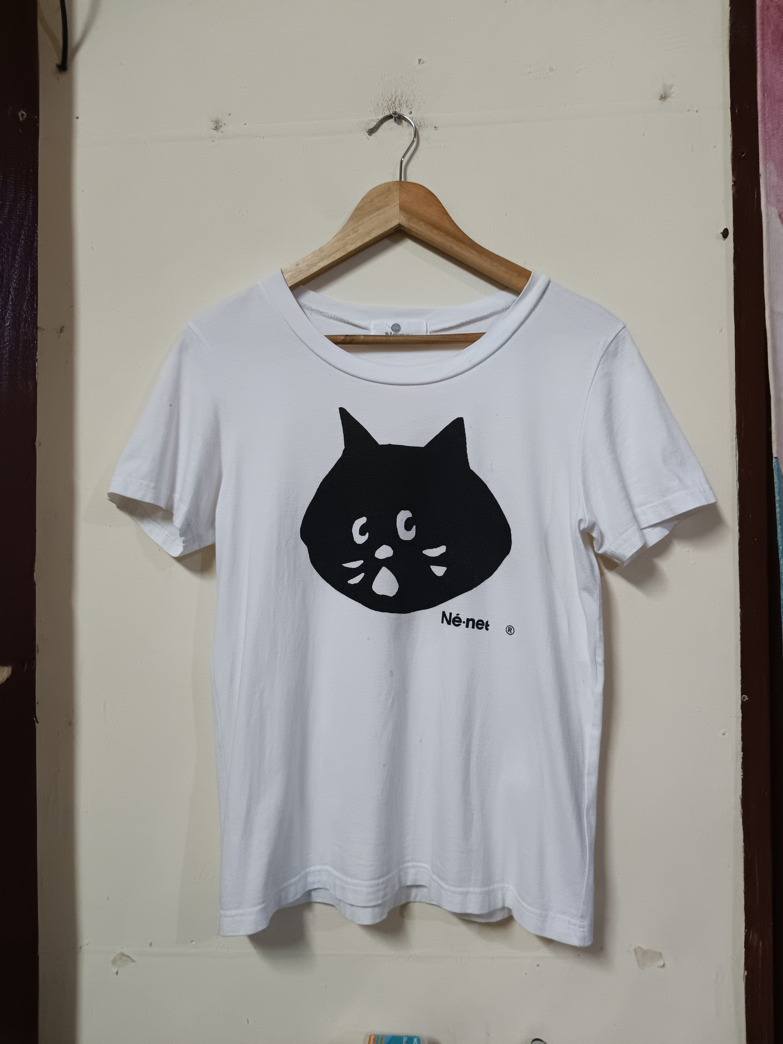 Issey Miyake Vintage Ne-net Black cat tee Size M / US 6-8 / IT 42-44 - 1 Thumbnail