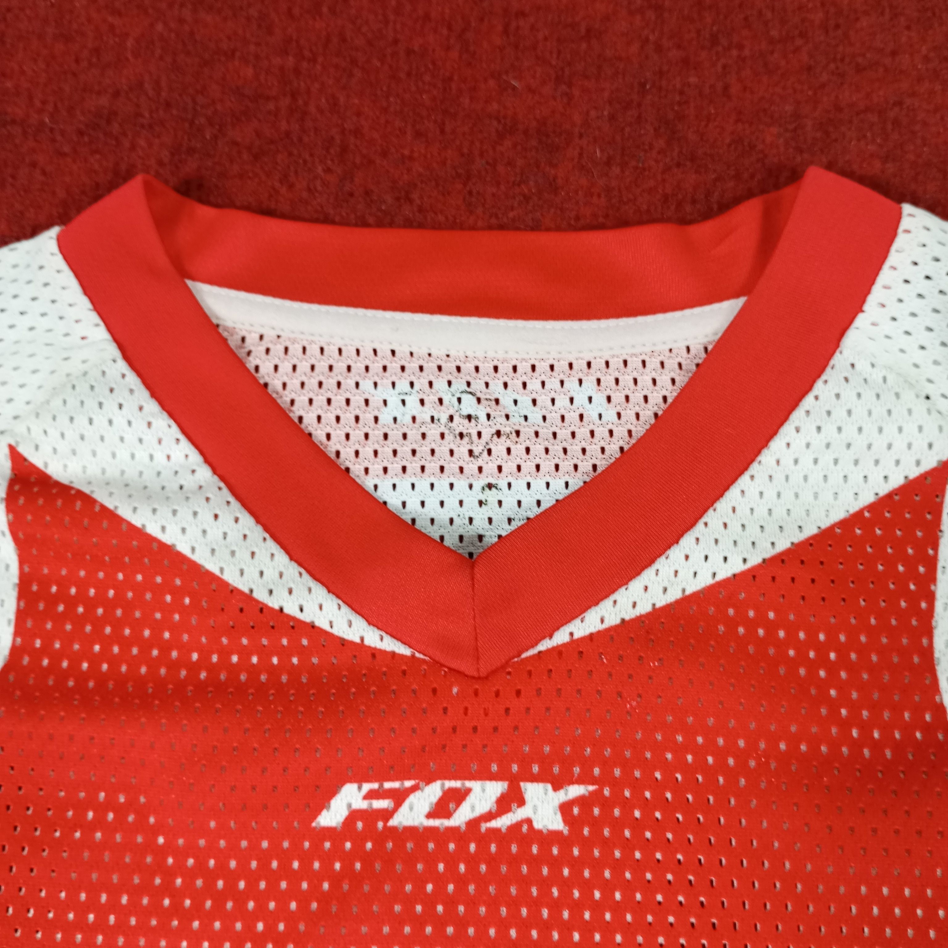 Fox Racing × Vintage Fox Racing Logo Design Motocross Sports Jersey Size US L / EU 52-54 / 3 - 7 Thumbnail