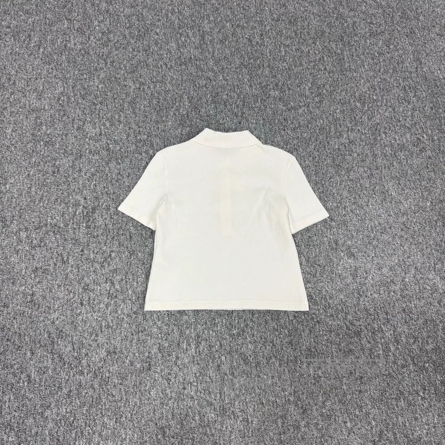 Louis Vuitton Louis Vuitton Wavy embossed print, gold button polo shirt| Size US XS / EU 42 / 0 - 2 Thumbnail