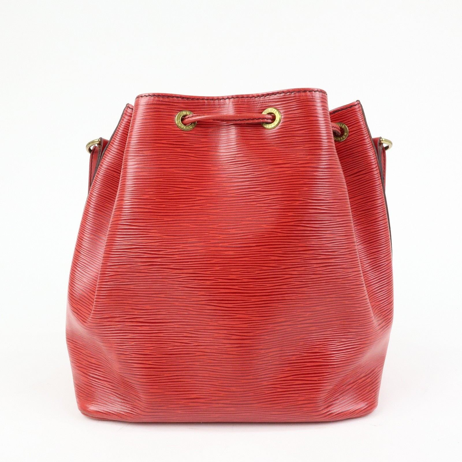 Louis Vuitton Louis Vuitton Epi Petit Noe Shoulder Bag Leather Bucket Red Size ONE SIZE - 2 Thumbnail
