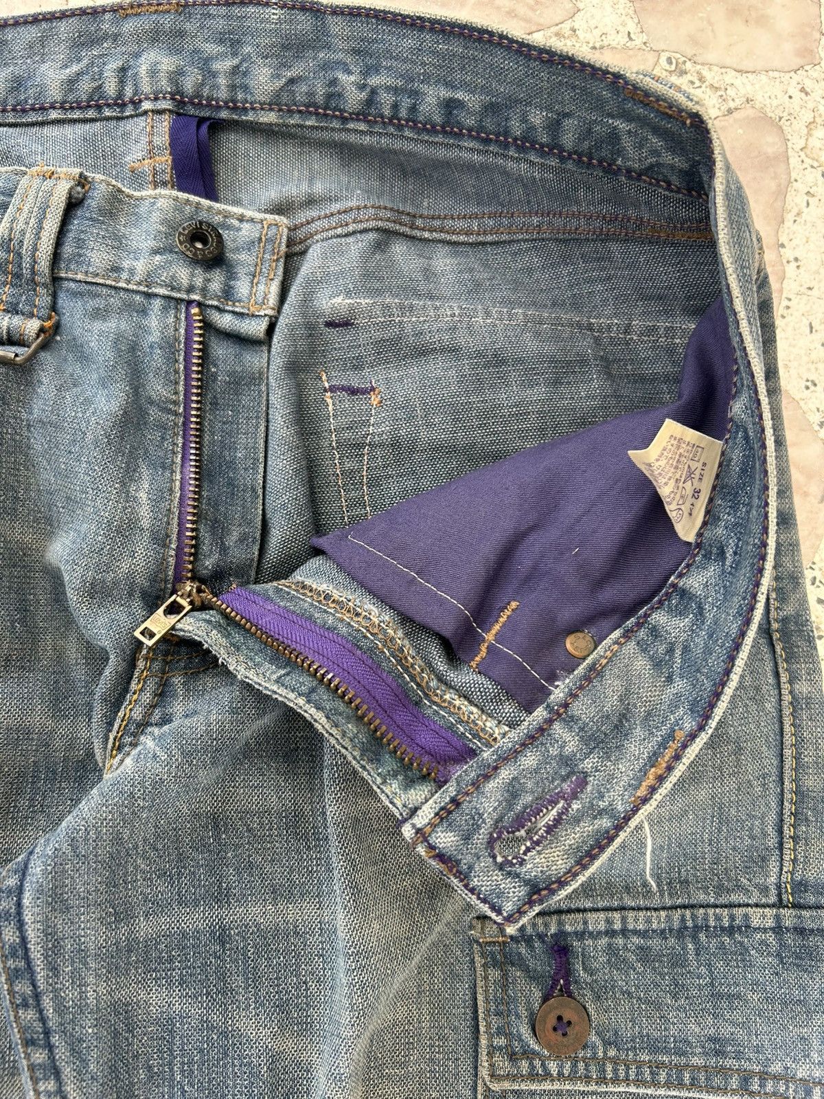 Levi's Levis Cargo 708 Vintage Denim Size US 30 / EU 46 - 8 Thumbnail
