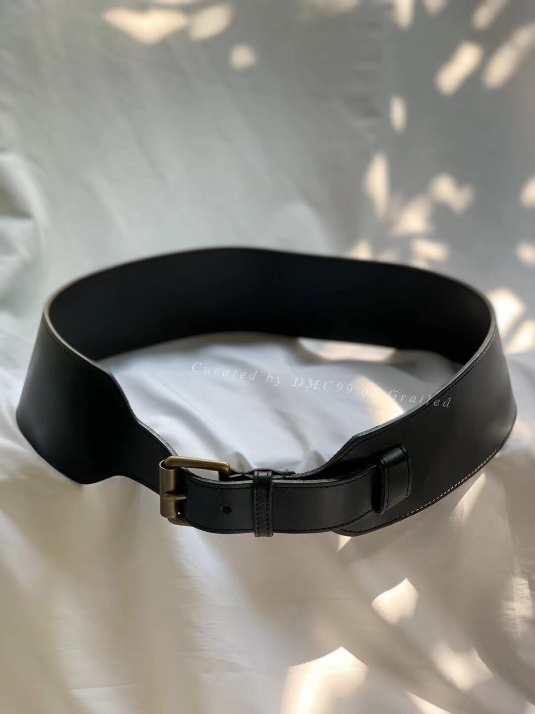 Burberry Burberry Vintage Leather Belt Size ONE SIZE - 1 Thumbnail