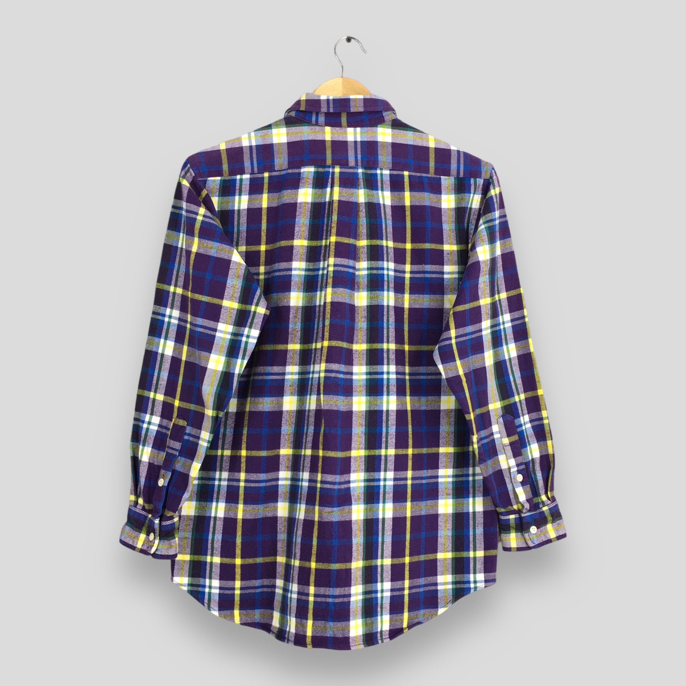 Polo Ralph Lauren Vintage 90's Polo Ralph Lauren Checkered Flannel Shirt S Size US S / EU 44-46 / 1 - 6 Thumbnail