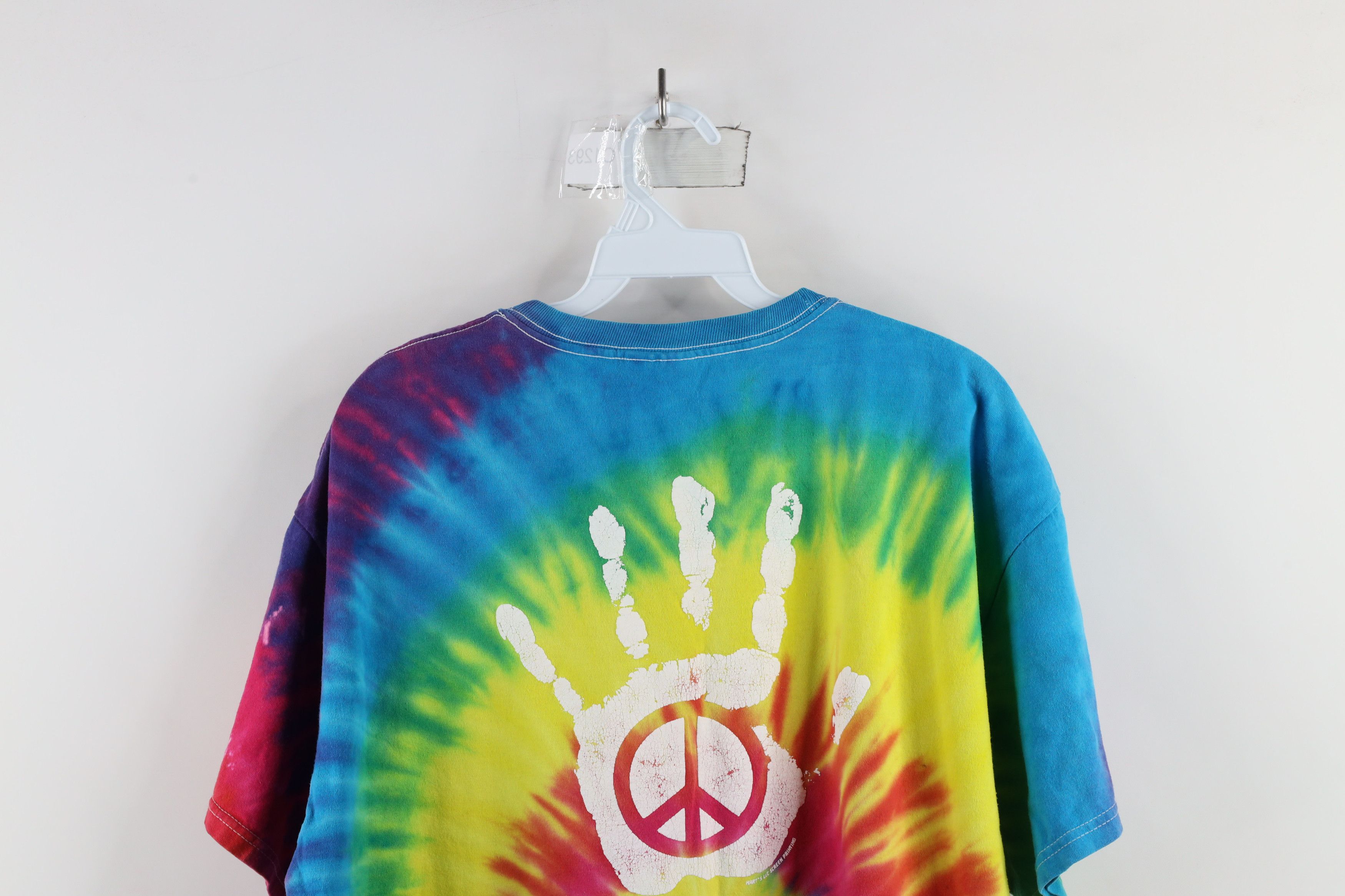 Vintage Vintage Rainbow Tie Dye The Kelly Richey Band T-Shirt Size US XL / EU 56 / 4 - 12 Thumbnail