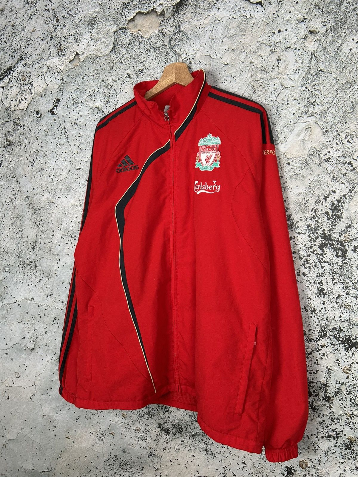 Adidas Vintage Adidas Liverpool FC Light Soccer Jacket Football Size US XL / EU 56 / 4 - 2 Thumbnail
