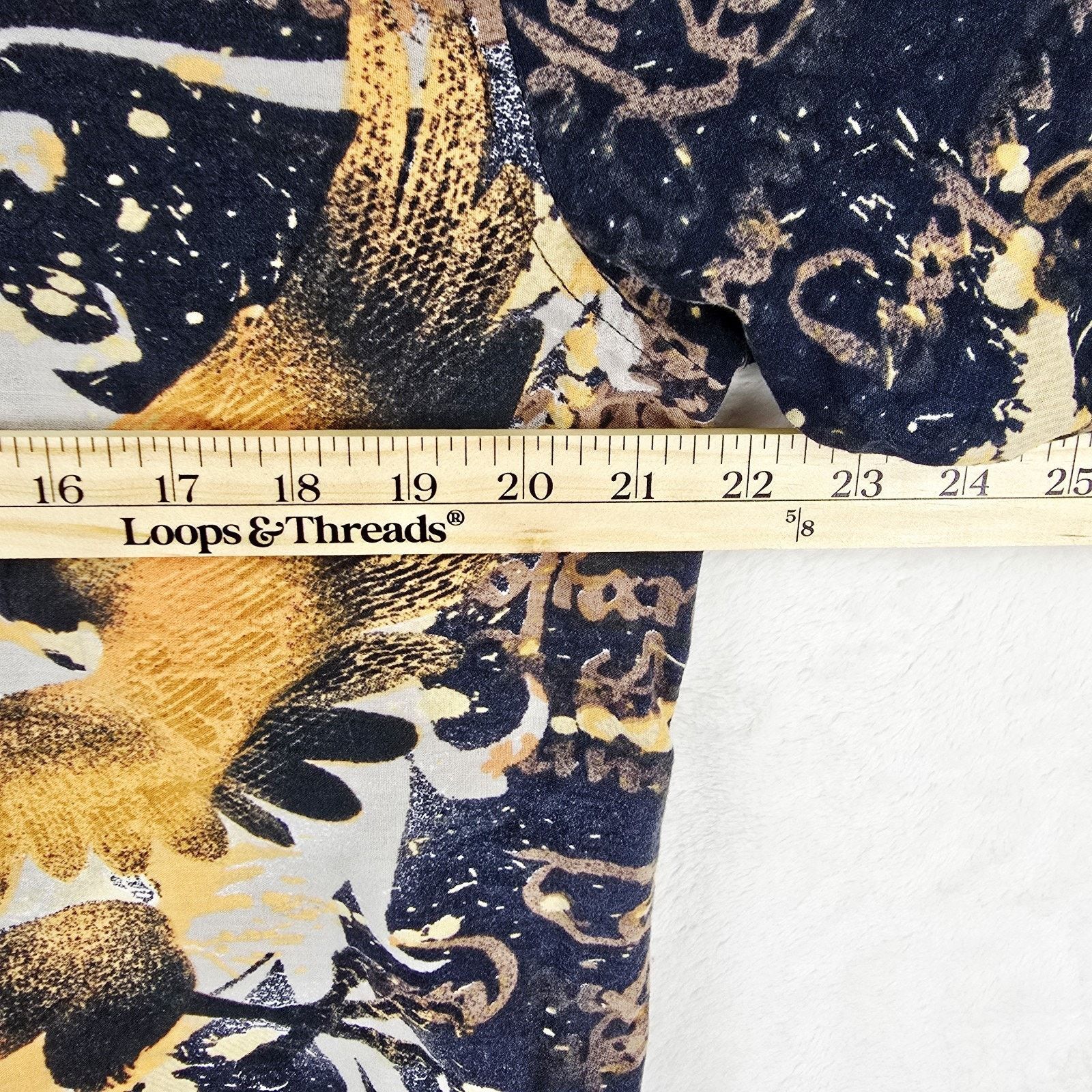 Other Vintage Utility Hawaiian Shirt Medium Abstract Eagle Y2K Size US M / EU 48-50 / 2 - 7 Thumbnail