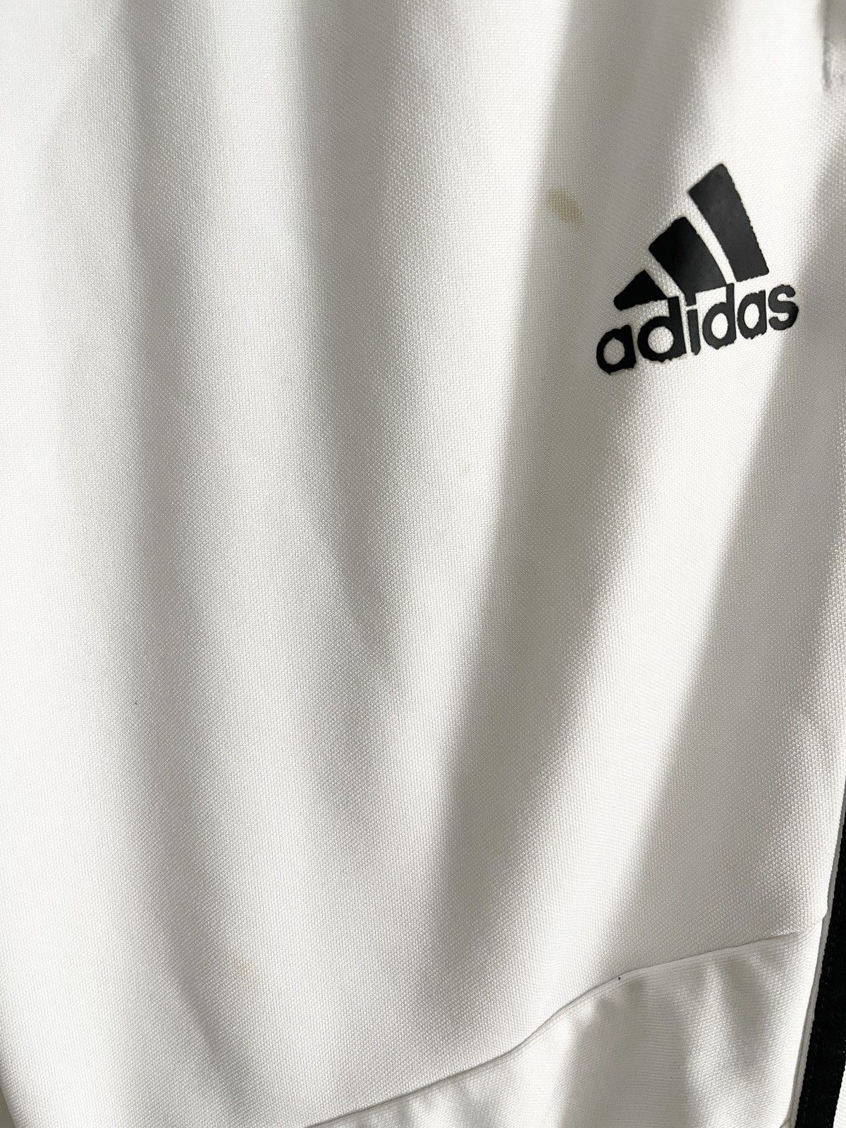 Adidas STEAL! VTG 2000s Adidas Trio Football Training Sweatpants Size US 36 / EU 52 - 4 Thumbnail