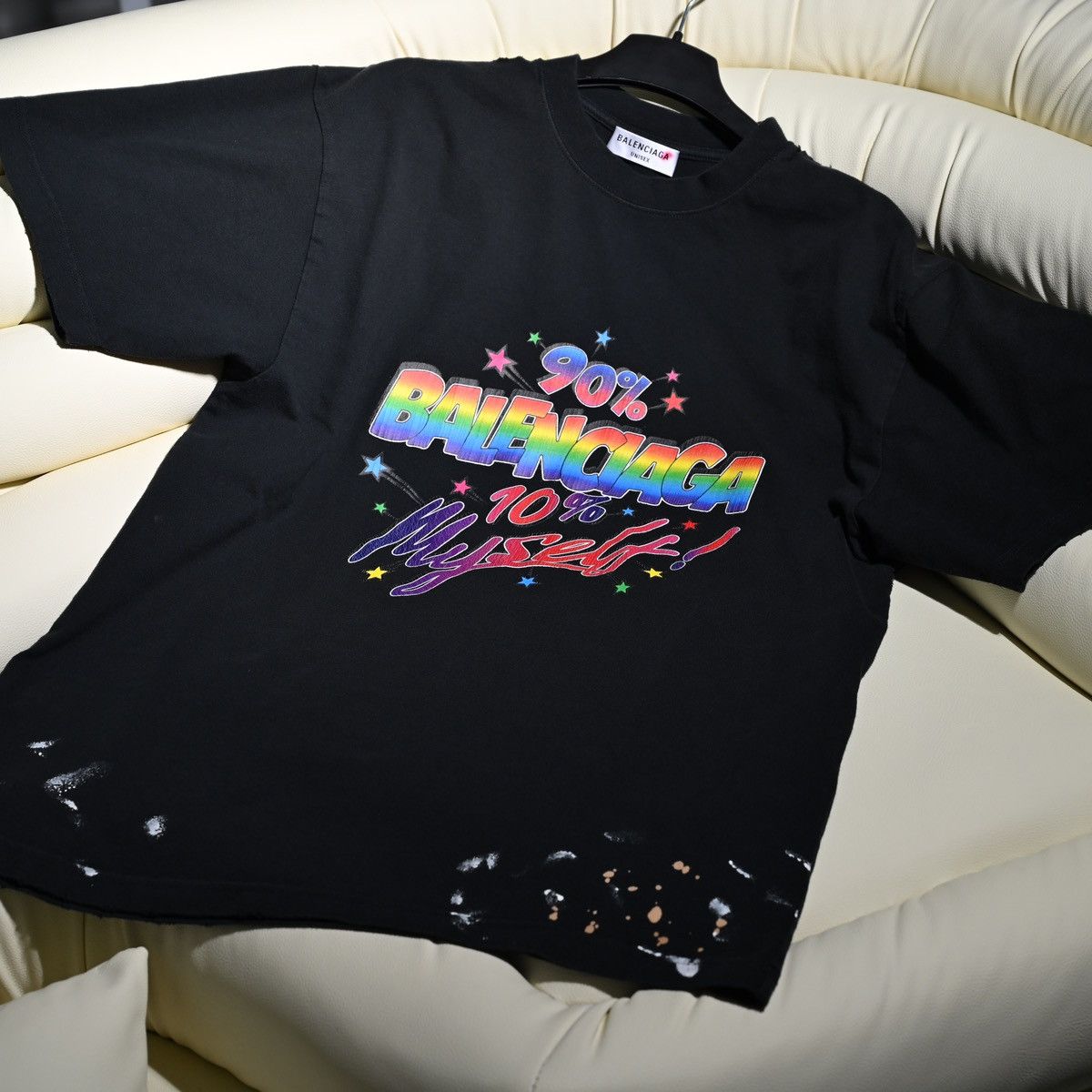 Balenciaga BALENCIAGA 90% BALENCIAGA 10% MYSELF BLACK Size XXS / US 00 / IT 34 - 1 Thumbnail