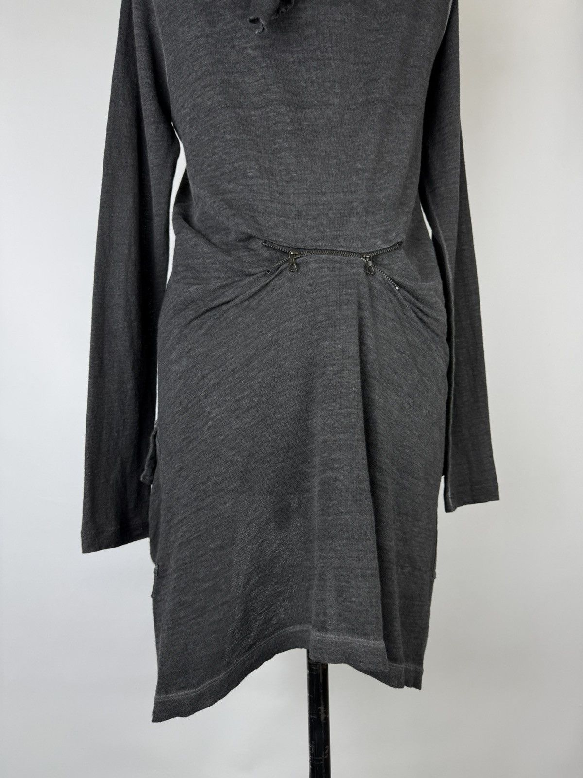 Cop Copine Cop copine asymmetrical layered draped scarf zip cardigan Size L / US 10 / IT 46 - 10 Thumbnail