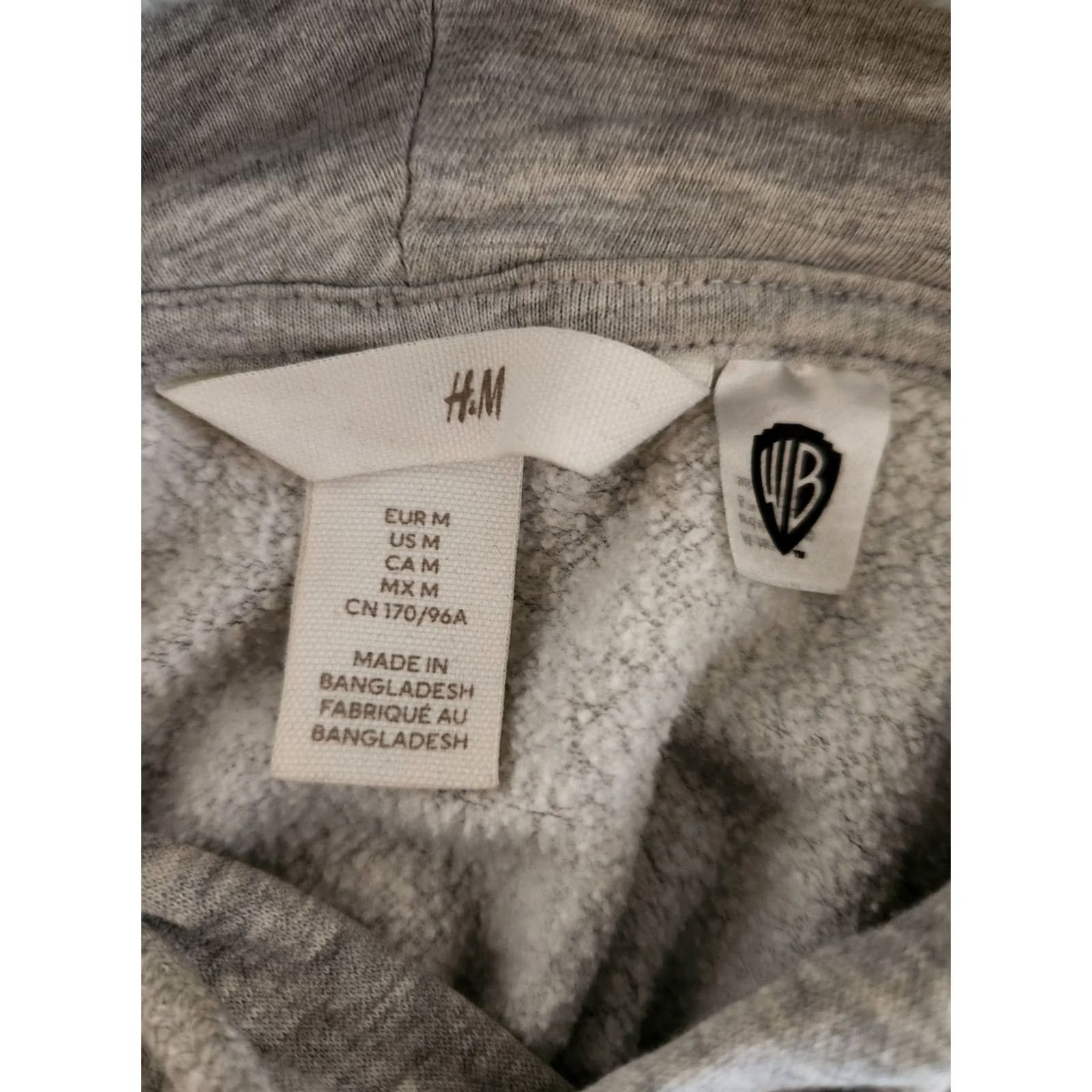 H&M H&M Friends TV Show Embroidered Hoodie Sweatshirt Gray Womens Size M Size M / US 6-8 / IT 42-44 - 3 Thumbnail