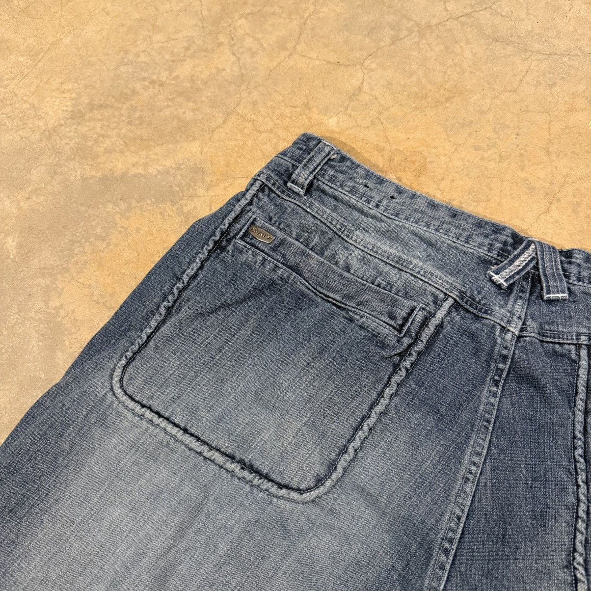 Avirex Vintage 2000s Avirex Faded Baggy Jorts Skater Y2K Grunge ERD Size US 38 / EU 54 - 10 Thumbnail