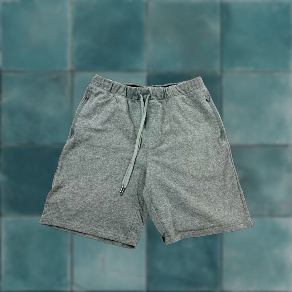 Eddie Bauer Eddie Bauer Sleep Shorts Mens M Gray Solid Drawstring Waist Lightweight Cotton Blend Size US 31 - 1 Thumbnail
