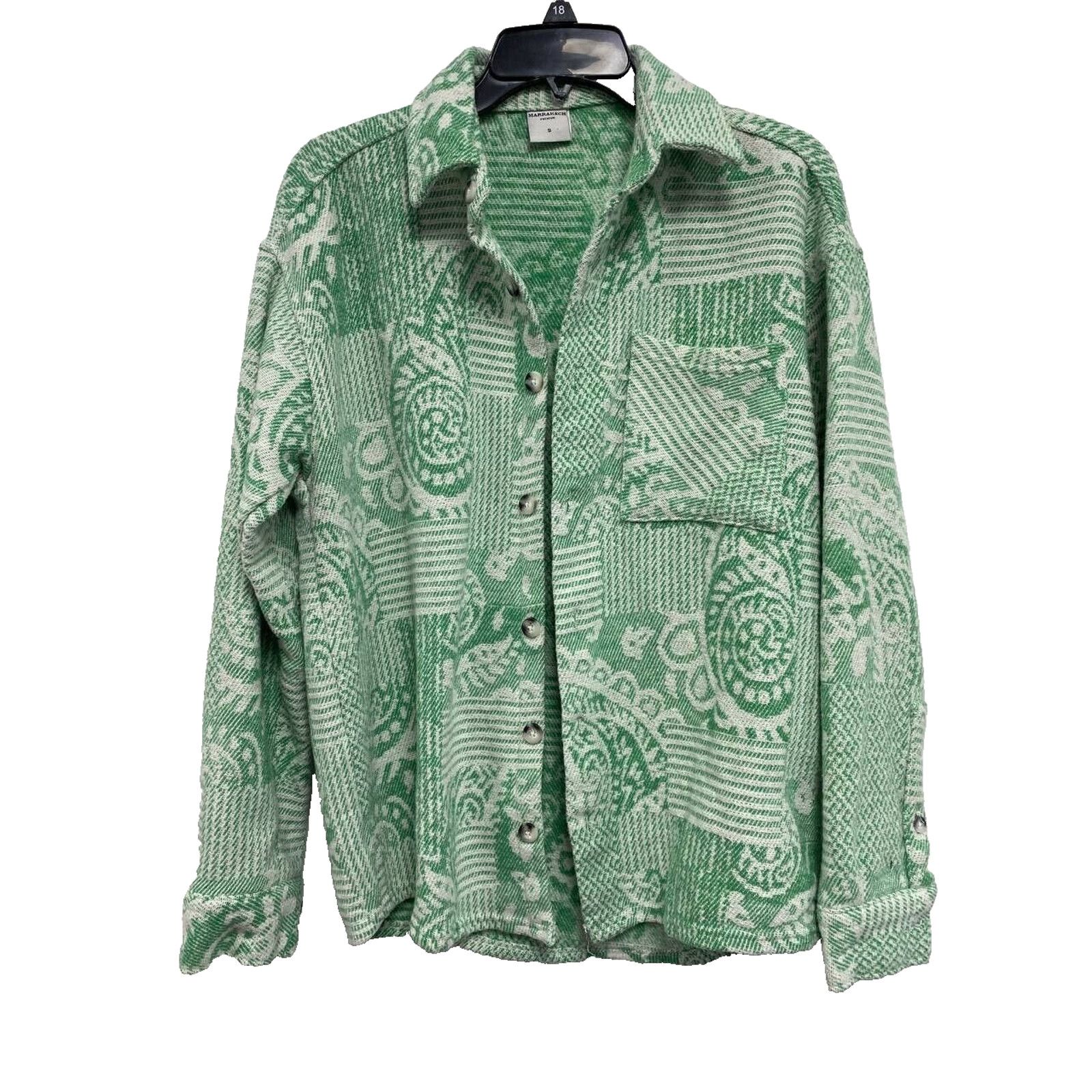 Antonio Marras MARRAKECH PREMIUM Slatra Men's Green Shirt Size S A000479 Size US S / EU 44-46 / 1 - 2 Thumbnail