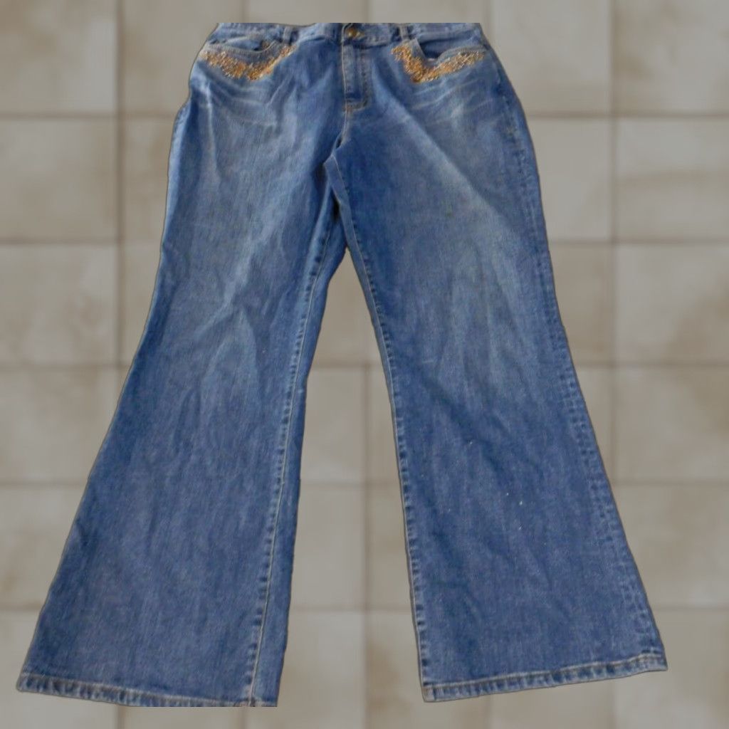 Ralph Lauren Lauren Jeans Co. Jeans 14 Blue Straight Womens Denim Size 24" / US 00 / IT 34 - 1 Thumbnail