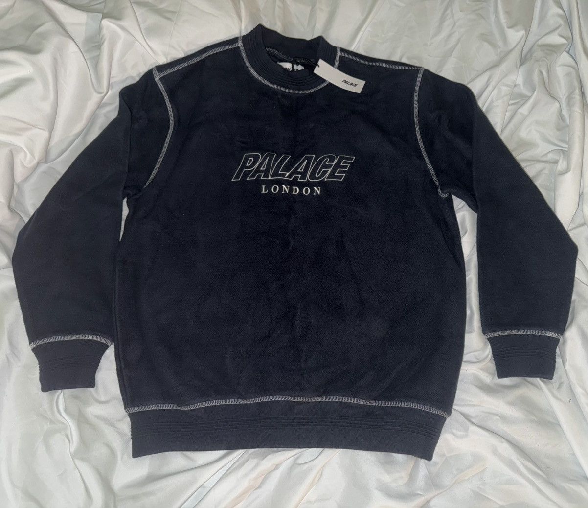 Palace palace posh knit navy | Grailed
