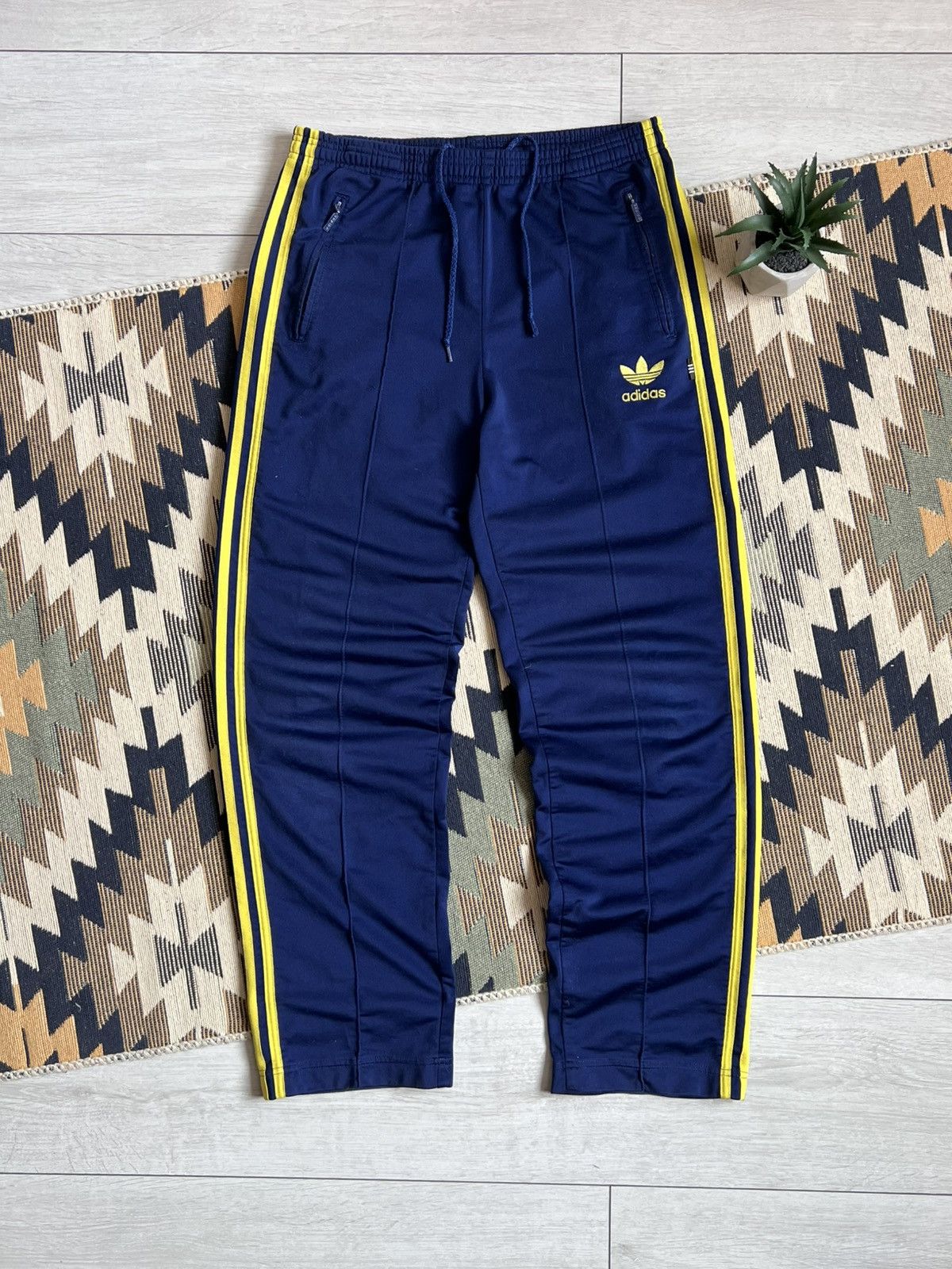 Other Vintage Adidas 3 Striped Baggy Pants Size US 32 / EU 48 - 2 Thumbnail