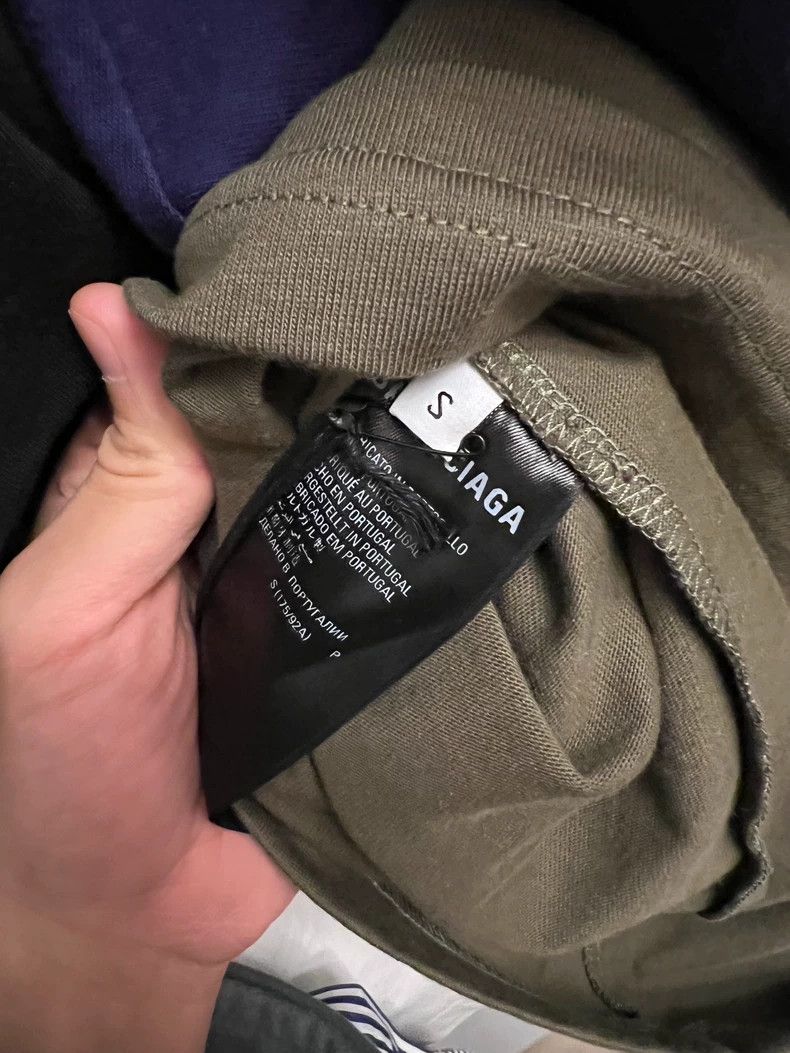 Other Balenciaga Embroidered Olive Green Size US S / EU 44-46 / 1 - 4 Thumbnail