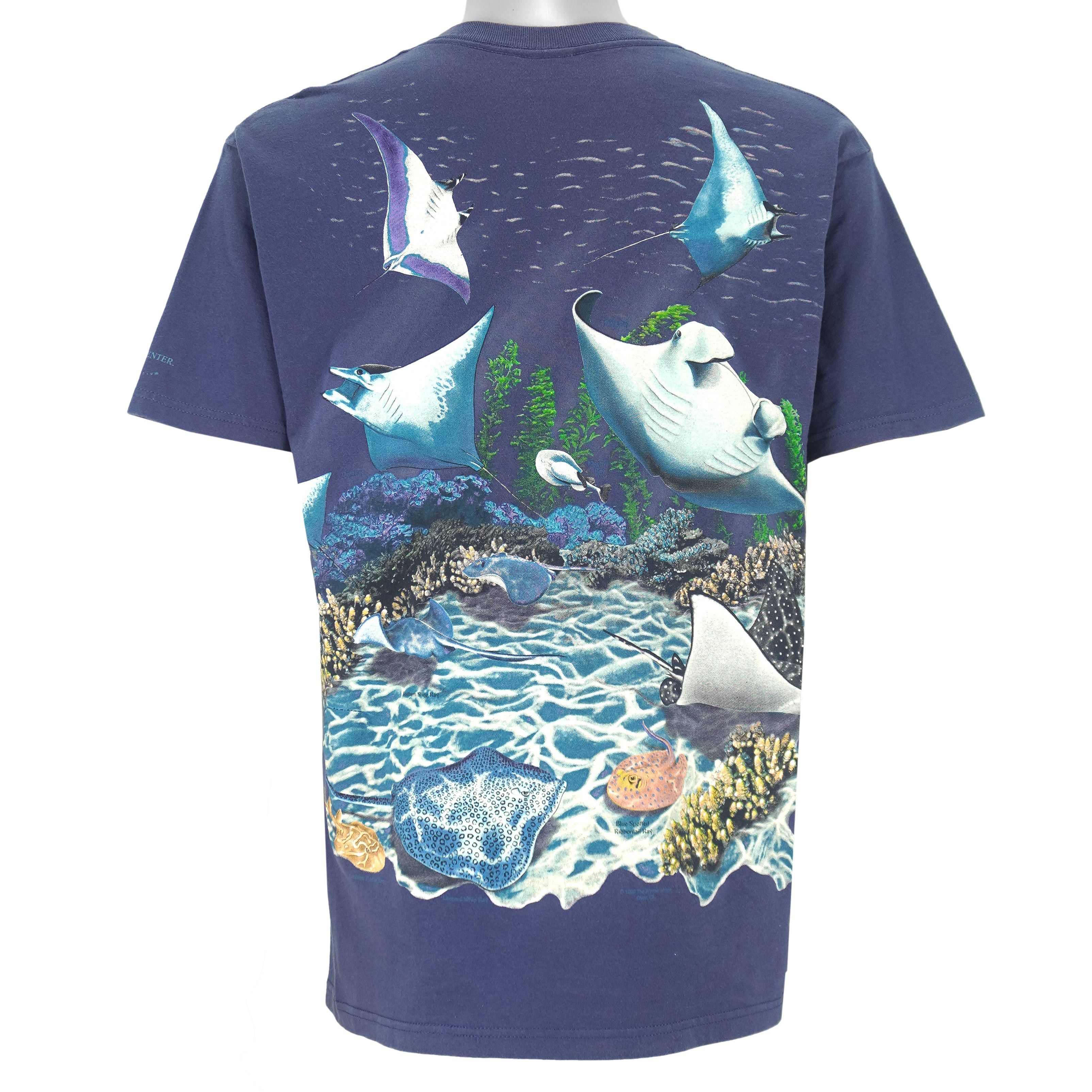 Fruit Of The Loom Vintage - SeaWorld Animal Print T-Shirt 1999 Size US L / EU 52-54 / 3 - 2 Thumbnail