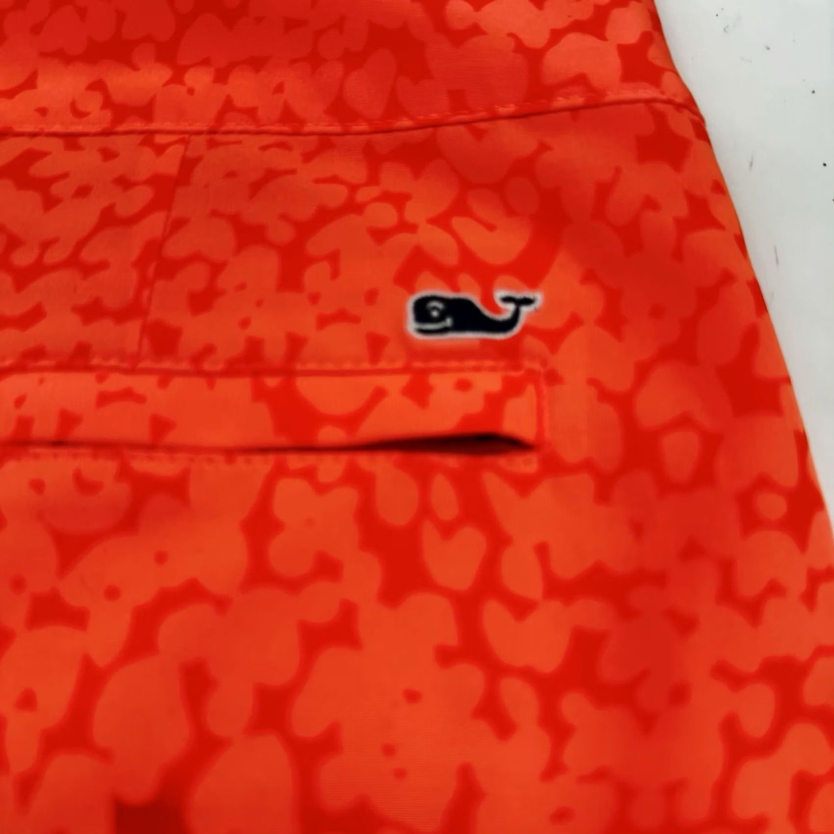 Vineyard Vines Vineyard Vines S Performance Skort Fiery Coral Pickleball Golf Tennis Athletic Size ONE SIZE - 2 Thumbnail