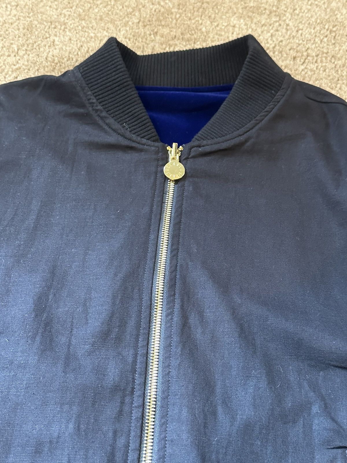 Other Timeless Piece Custom Reversible Bomber Jacket Blue Size US S / EU 44-46 / 1 - 7 Thumbnail