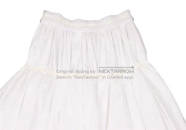 Comme des Garcons Comme des Garcons size M White Retro Design Skirt Size 25" / US 0 / IT 36 - 4 Thumbnail