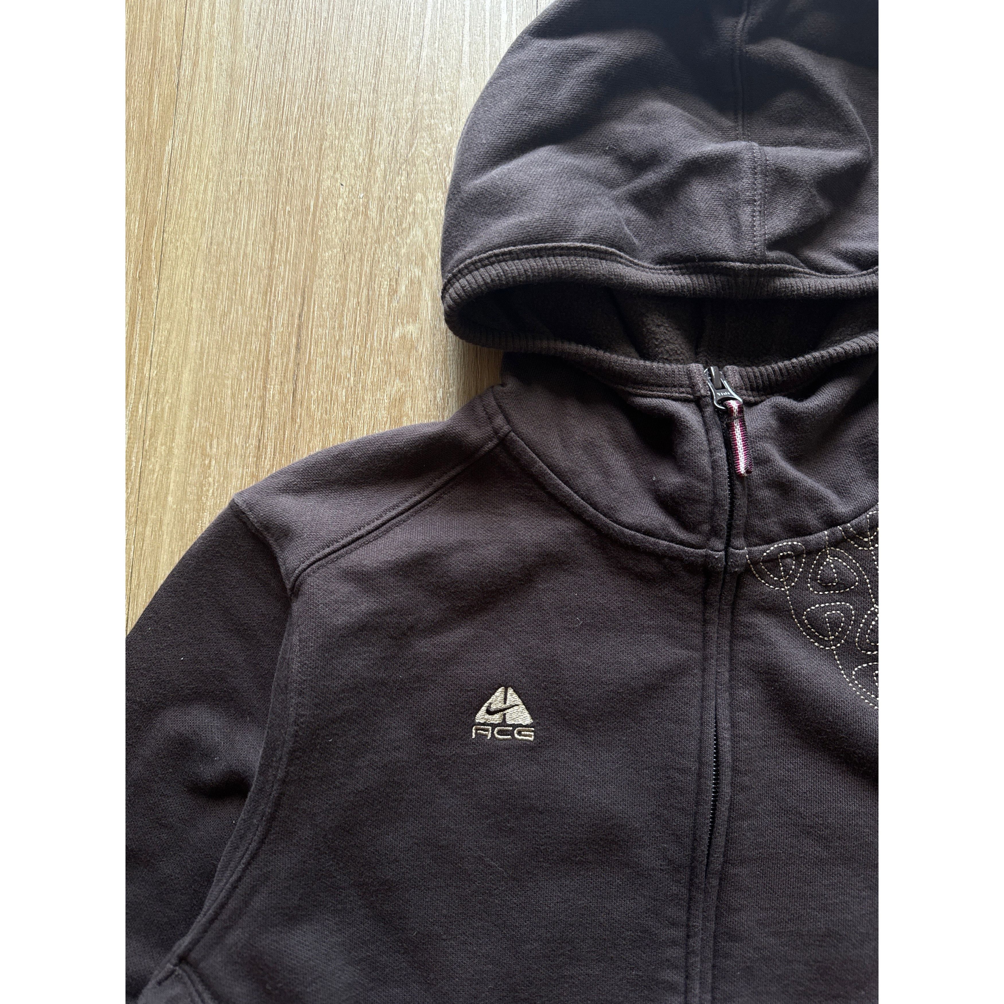 Nike ACG Nike Women’s ACG Embroidered Logo Hooded Zip Up Jacket Size US M / EU 48-50 / 2 - 2 Thumbnail
