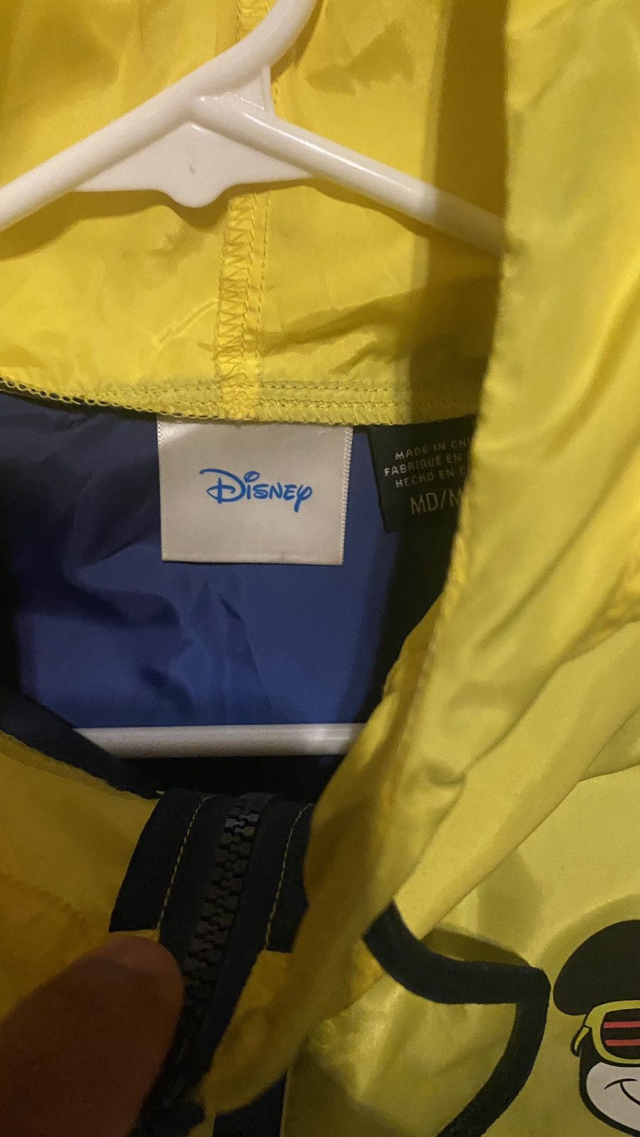 Disney Disney color block rain jacket Size US M / EU 48-50 / 2 - 2 Thumbnail